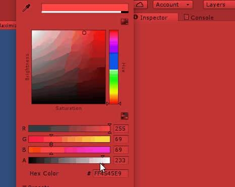 Alpha value makes components disappear