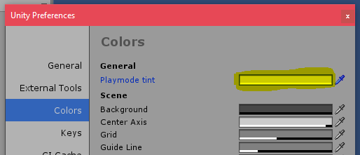 Select a colour from the colour bar