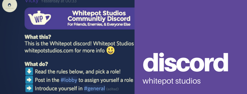 Whitepot Studios Verified Community Discord Server - what is Discord?